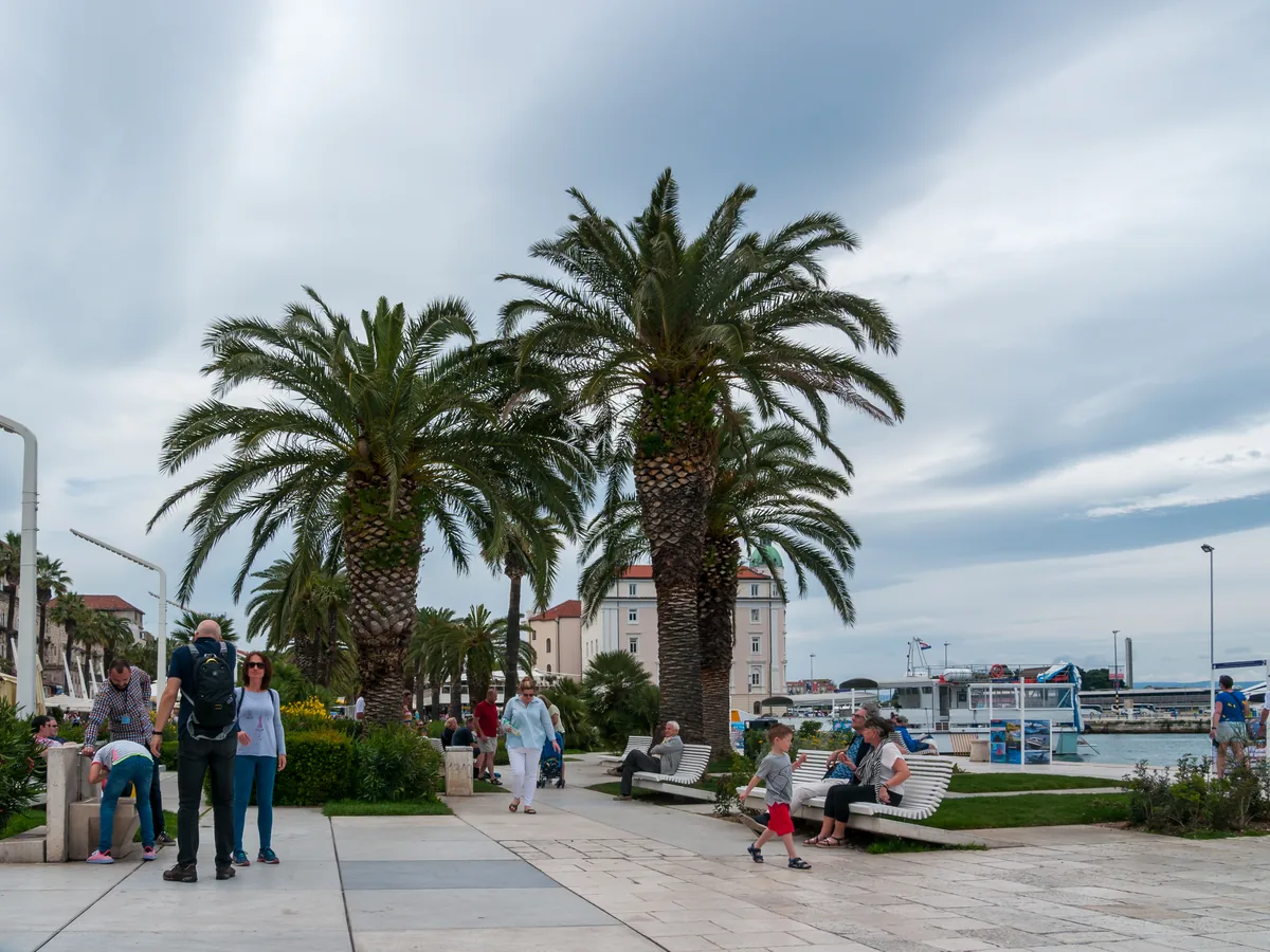 Splitska Riva — destinacija transfera iz Mostara